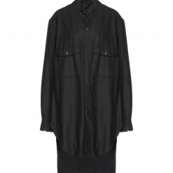 Y-3 Solid Color Shirts & Blouses For Women Black