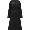 Y-3 Coat For Women Black