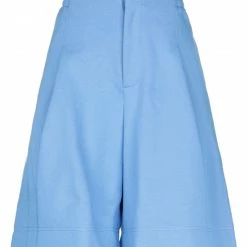 Y-3 Shorts & Bermuda For Women Azure