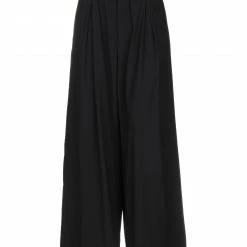 Y-3 Casual Pants For Women Black