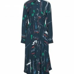 CEDRIC CHARLIER Midi Dress For Women Dark Blue