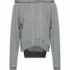 CEDRIC CHARLIER Hooded Sweatshirt For Women Grey