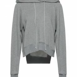 CEDRIC CHARLIER Hooded Sweatshirt For Women Grey