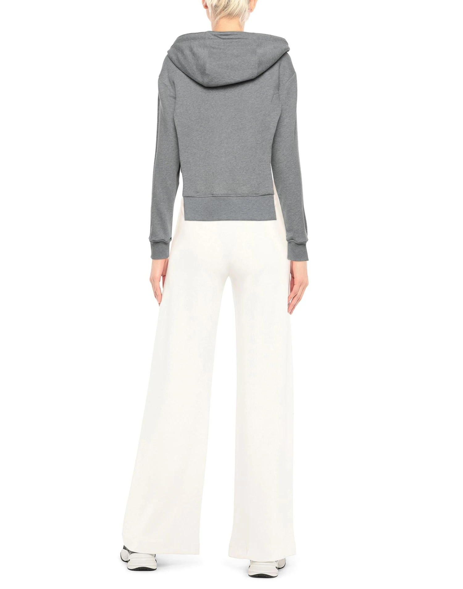 CEDRIC CHARLIER Hooded Sweatshirt For Women Grey - Image 3