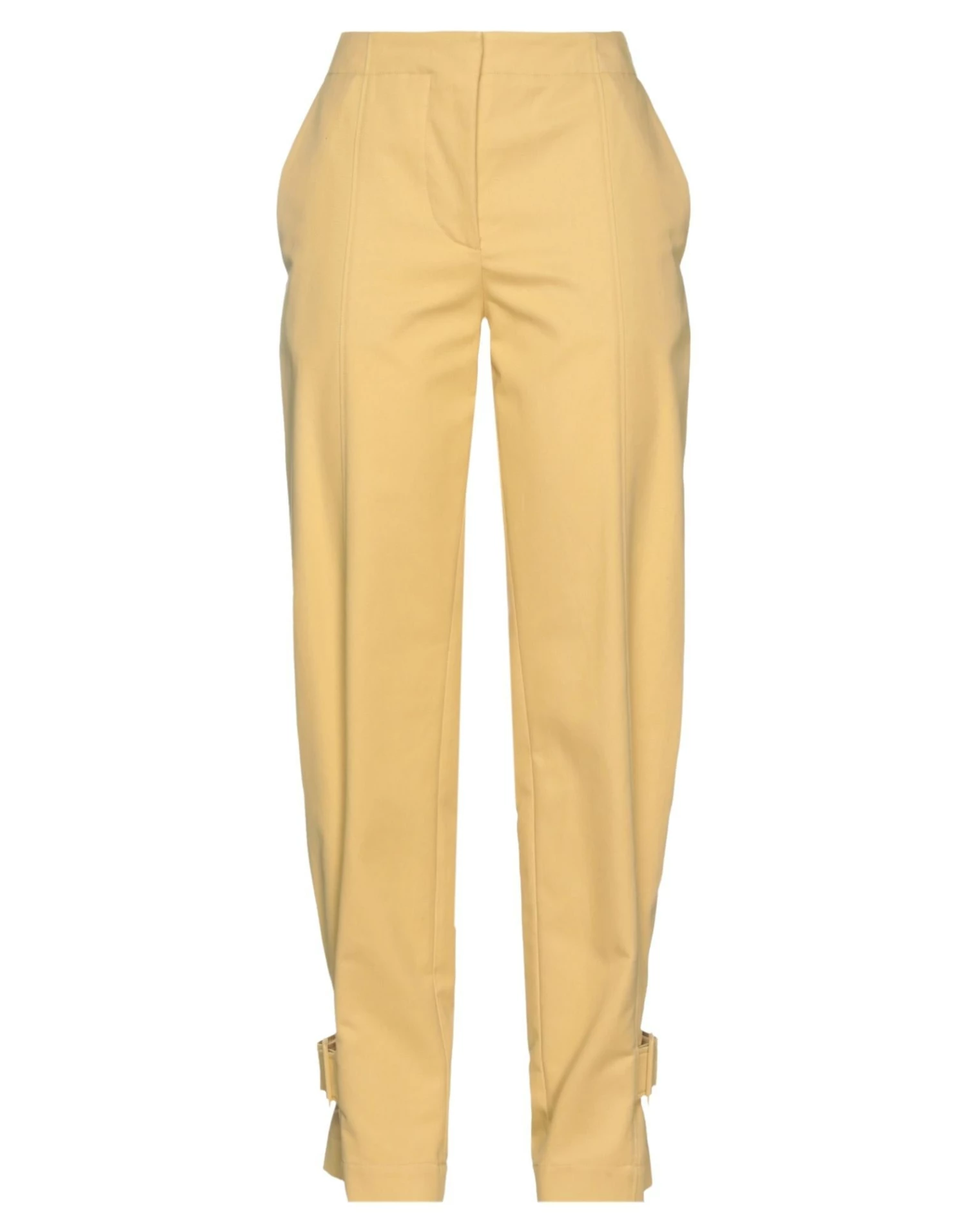 CEDRIC CHARLIER Casual Pants For Women Yellow
