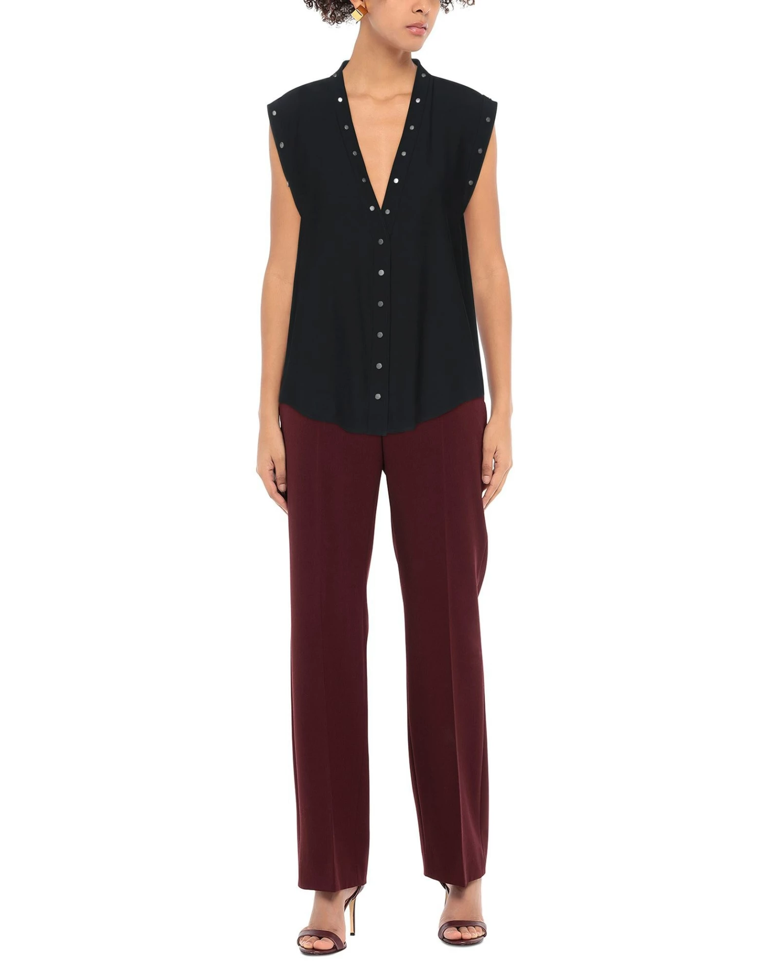 CEDRIC CHARLIER Shirts For Women Black - Image 2