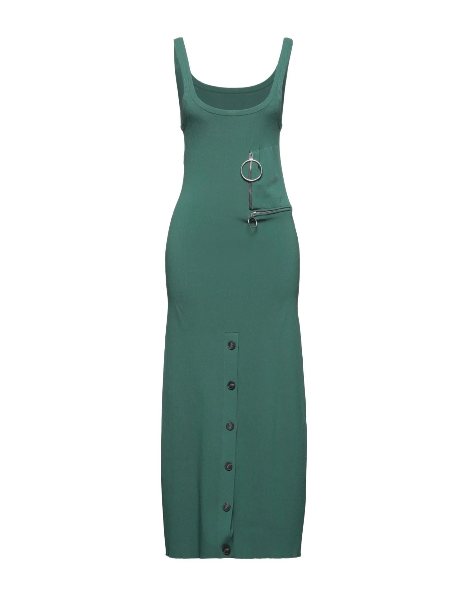 CEDRIC CHARLIER Long Dress For Women Dark Green