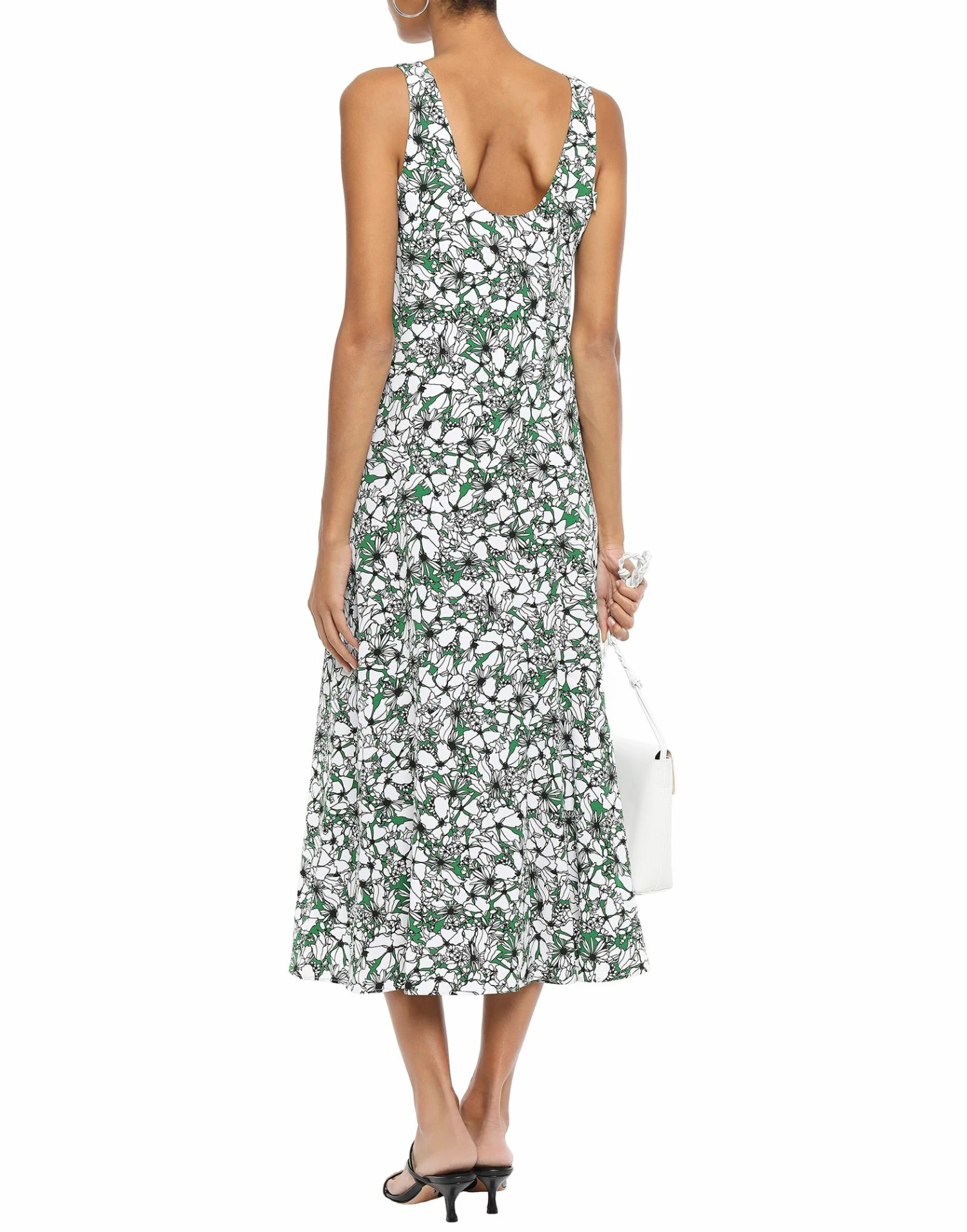 CEDRIC CHARLIER Midi Dress For Women Green - Image 2