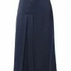 CEDRIC CHARLIER Midi Skirt For Women Dark Blue