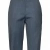 CEDRIC CHARLIER Cropped Pants & Culottes For Women Slate Blue