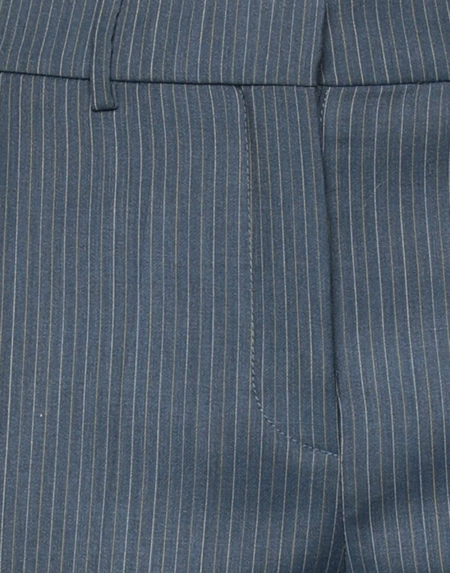 CEDRIC CHARLIER Cropped Pants & Culottes For Women Slate Blue - Image 4