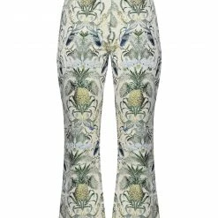 CEDRIC CHARLIER Casual Pants For Women Ivory