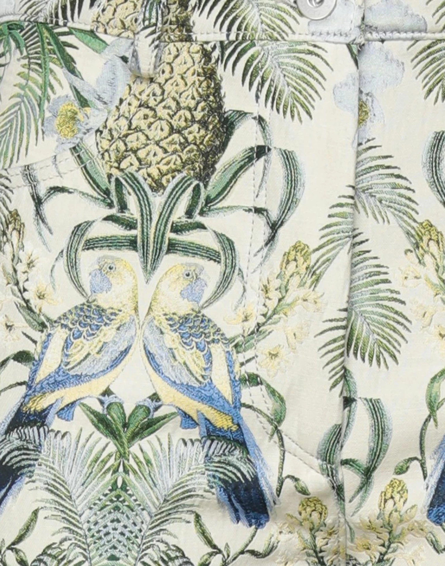 CEDRIC CHARLIER Casual Pants For Women Ivory - Image 4