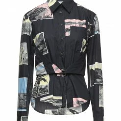 CEDRIC CHARLIER Patterned Shirts & Blouses For Women Blush