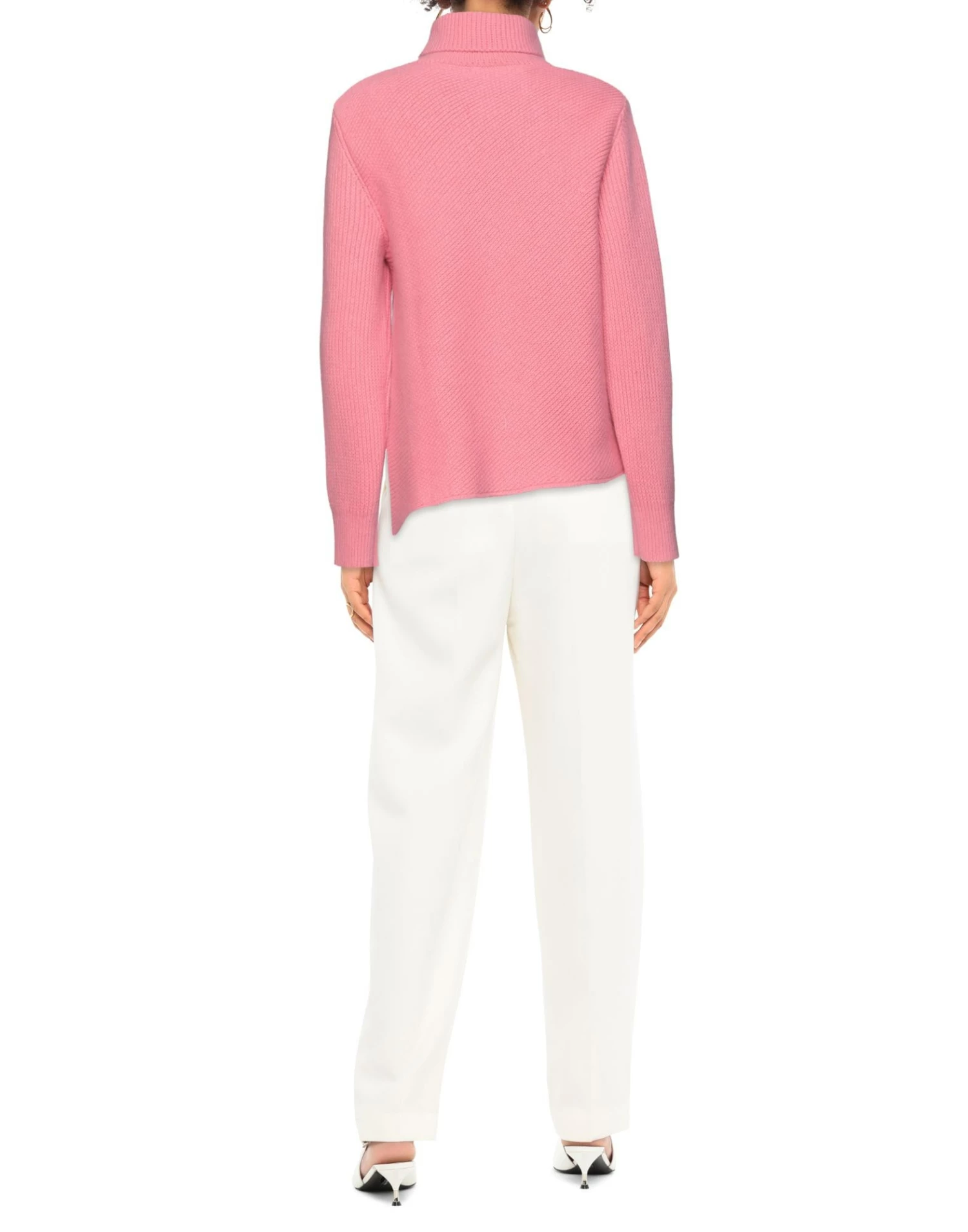 CEDRIC CHARLIER Turtleneck For Women Pink - Image 3