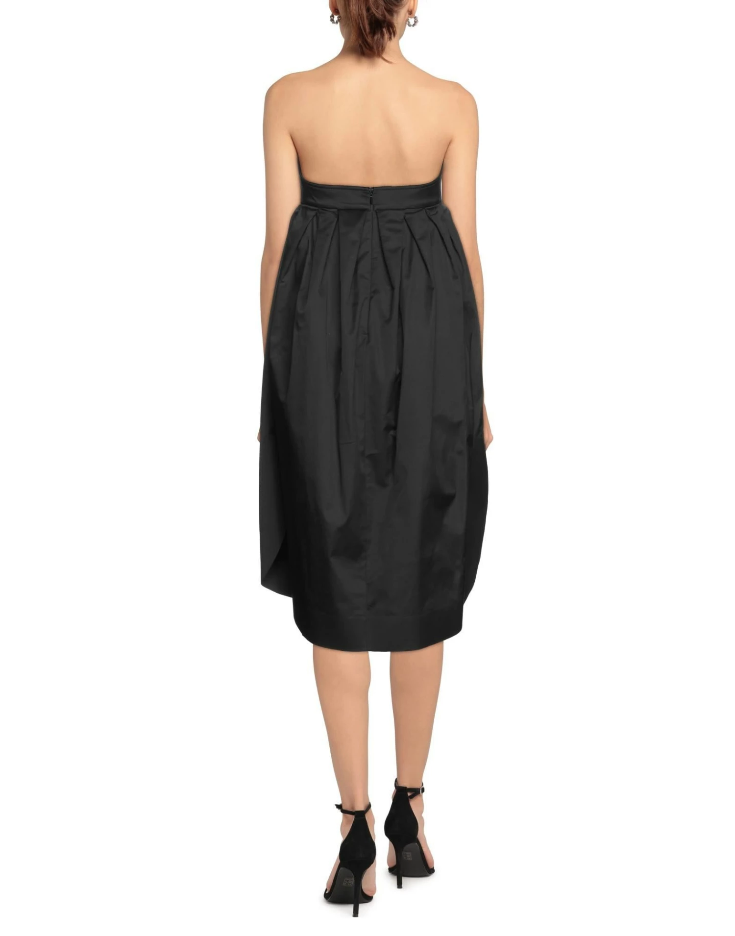 CEDRIC CHARLIER Midi Dress For Women Black - Image 4