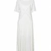 CEDRIC CHARLIER Midi Dress For Women White