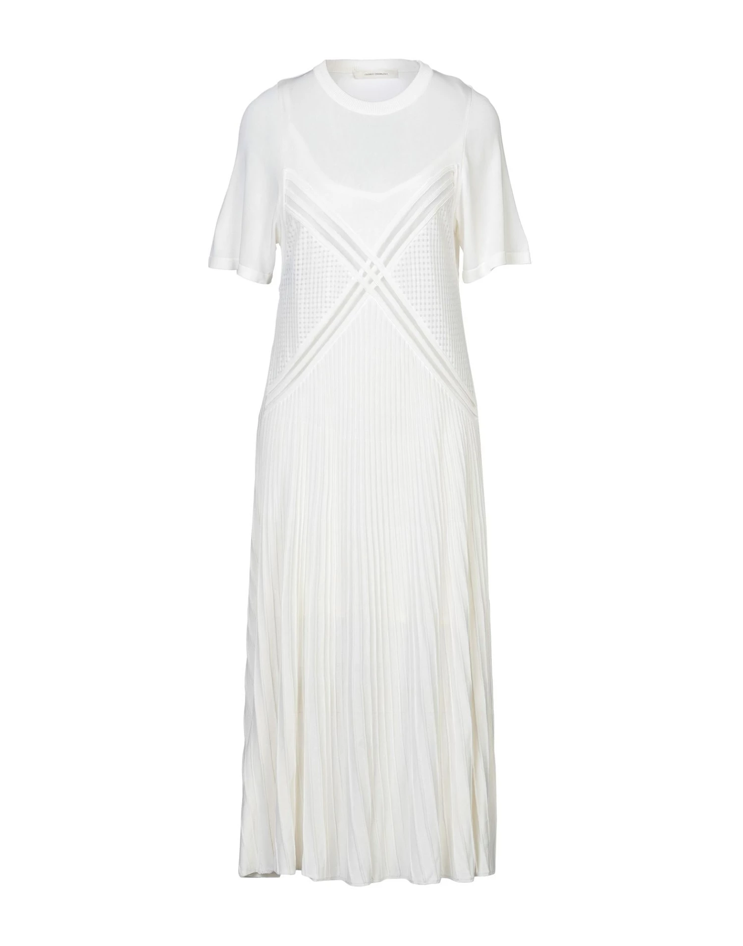 CEDRIC CHARLIER Midi Dress For Women White