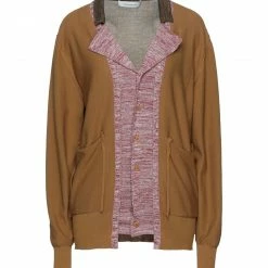 CEDRIC CHARLIER Cardigan For Women Khaki