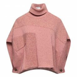 CEDRIC CHARLIER Turtleneck For Women Salmon Pink
