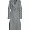 CEDRIC CHARLIER Coat For Women Grey