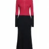 CEDRIC CHARLIER Midi Dress For Women Fuchsia