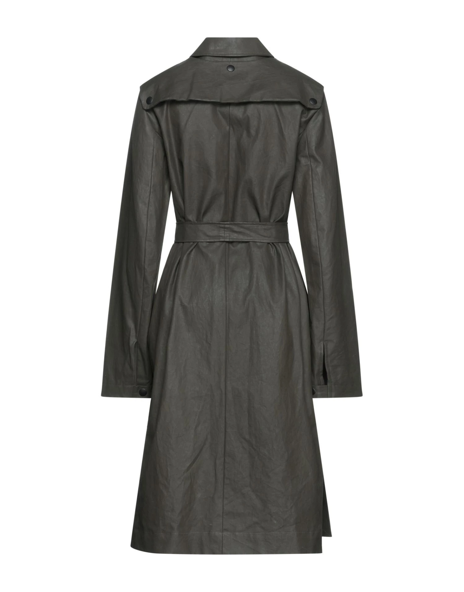 CEDRIC CHARLIER Full-length Jacket For Women Military Green - Image 2