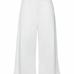CEDRIC CHARLIER Casual Pants For Women Ivory