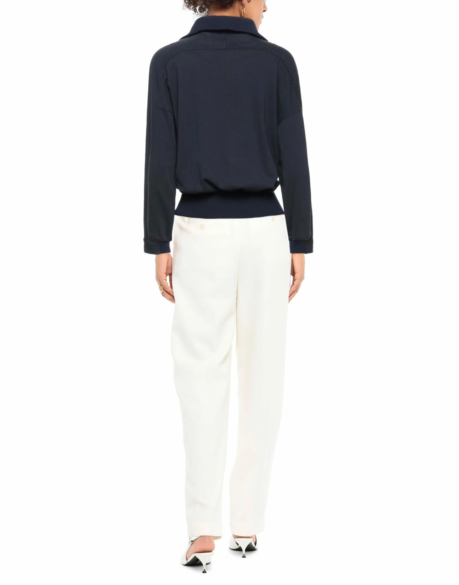 CEDRIC CHARLIER Turtleneck For Women Dark Blue - Image 3