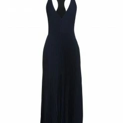 CEDRIC CHARLIER Long Dress For Women Dark Blue