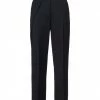 CEDRIC CHARLIER Casual Pants For Women Dark Blue