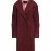 CEDRIC CHARLIER Coat For Women Deep Purple