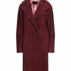 CEDRIC CHARLIER Coat For Women Deep Purple