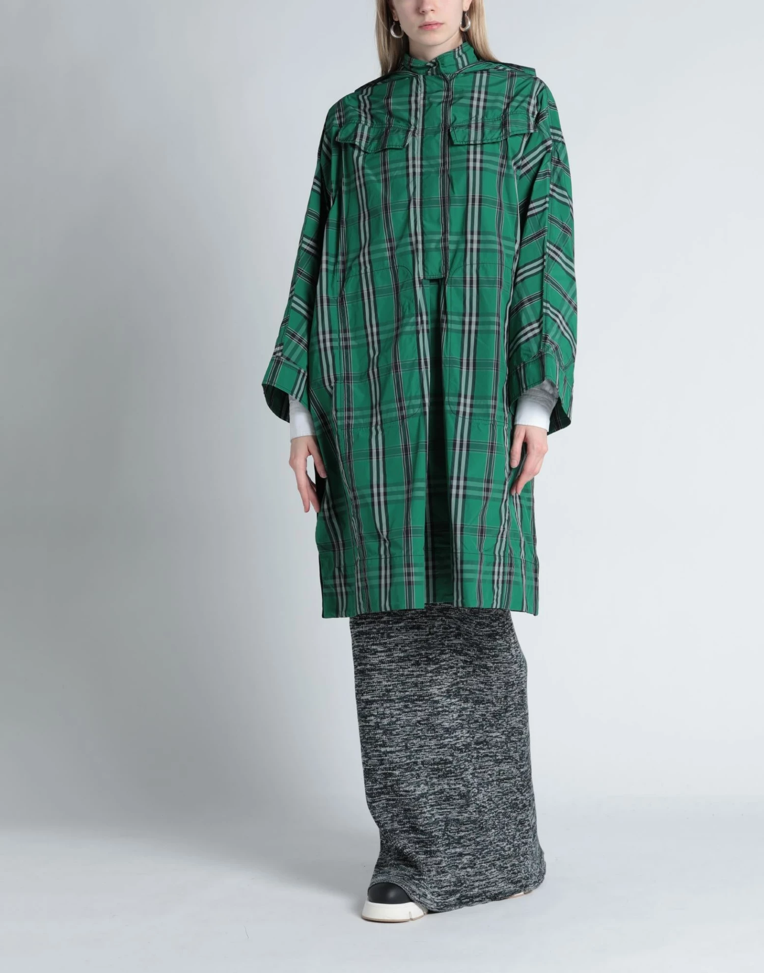 CEDRIC CHARLIER Cape For Women Green - Image 3