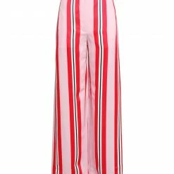 CEDRIC CHARLIER Casual Pants For Women Pink