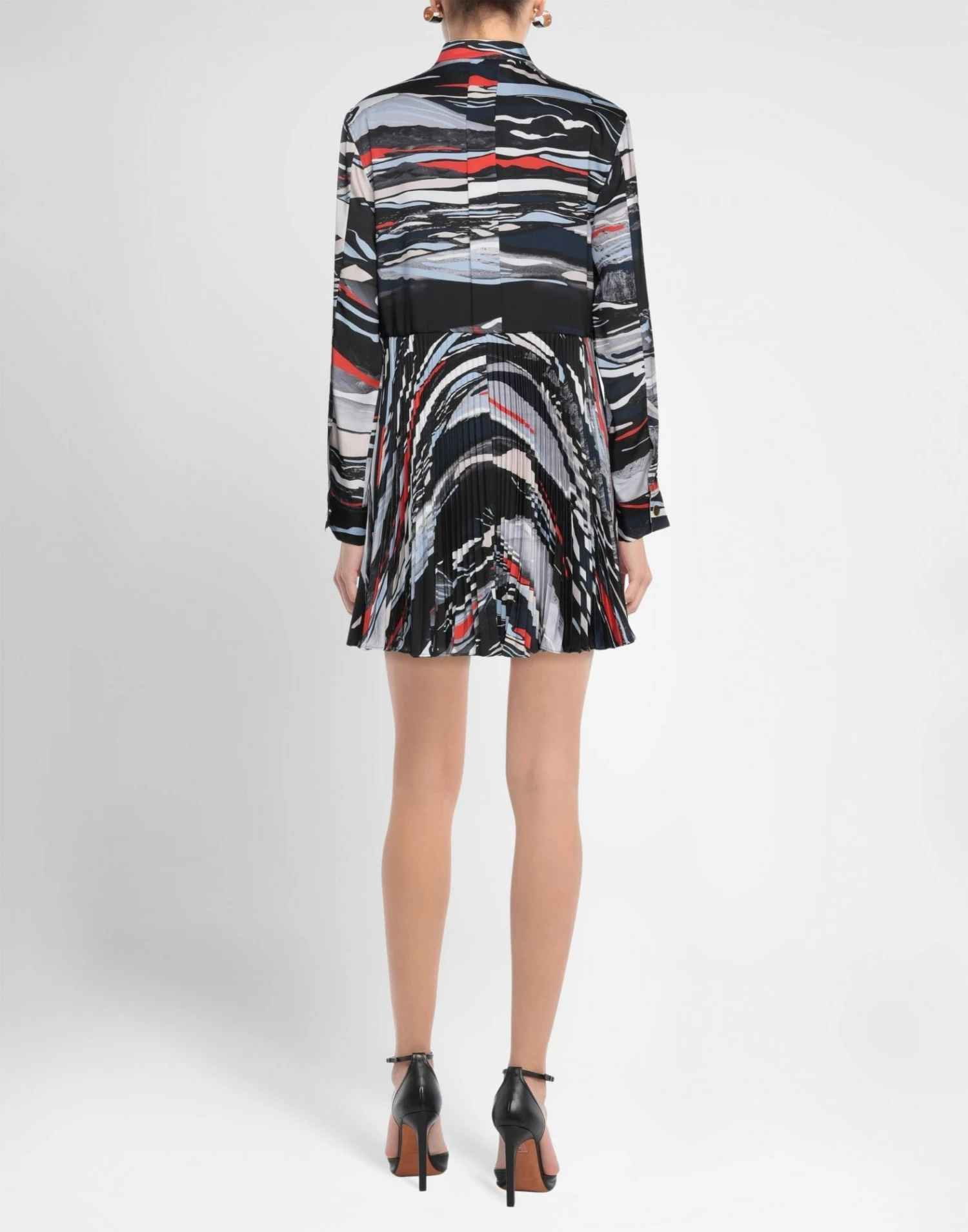 CEDRIC CHARLIER Short Dress For Women Orange - Image 4