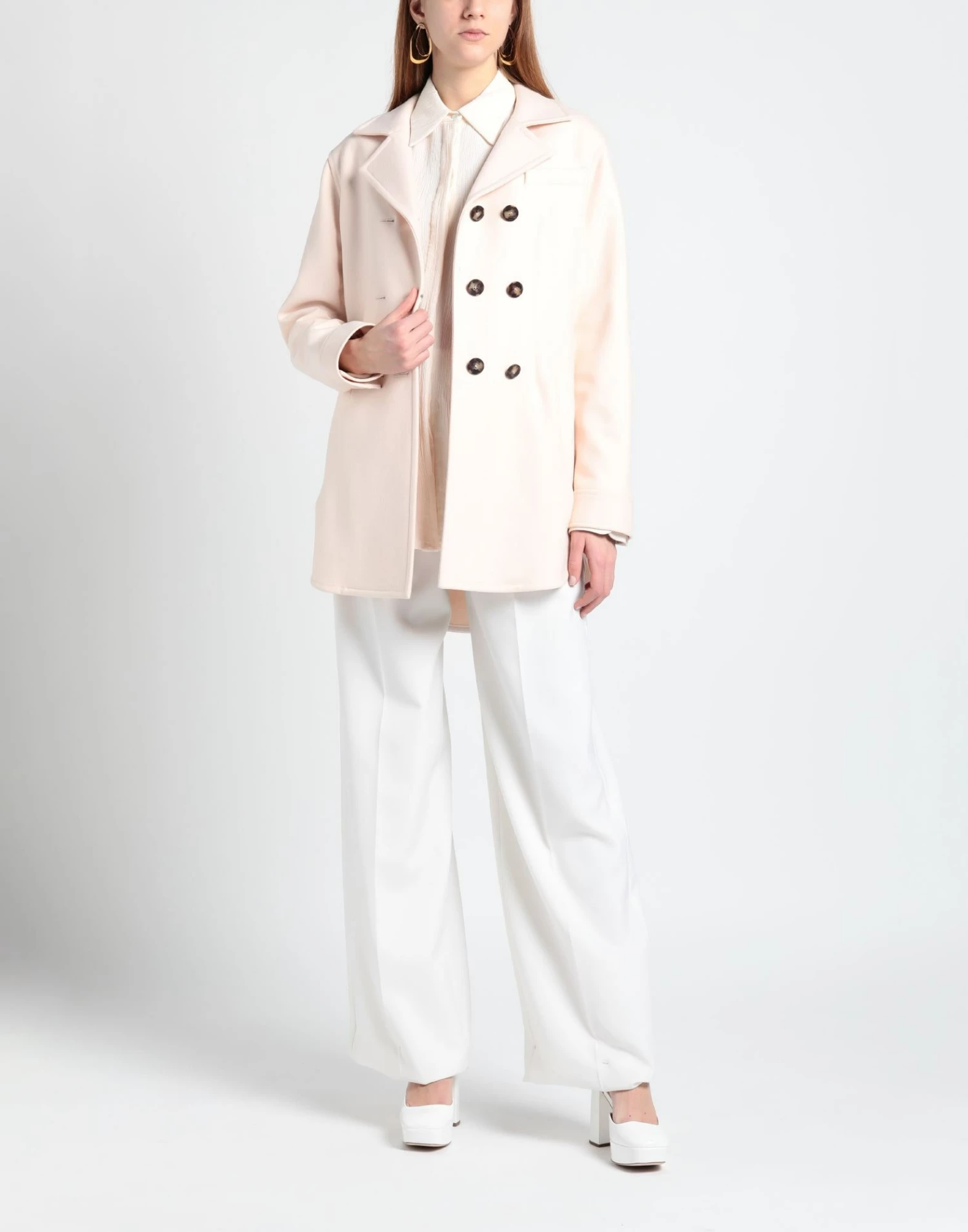 CEDRIC CHARLIER Coat For Women Pink - Image 3