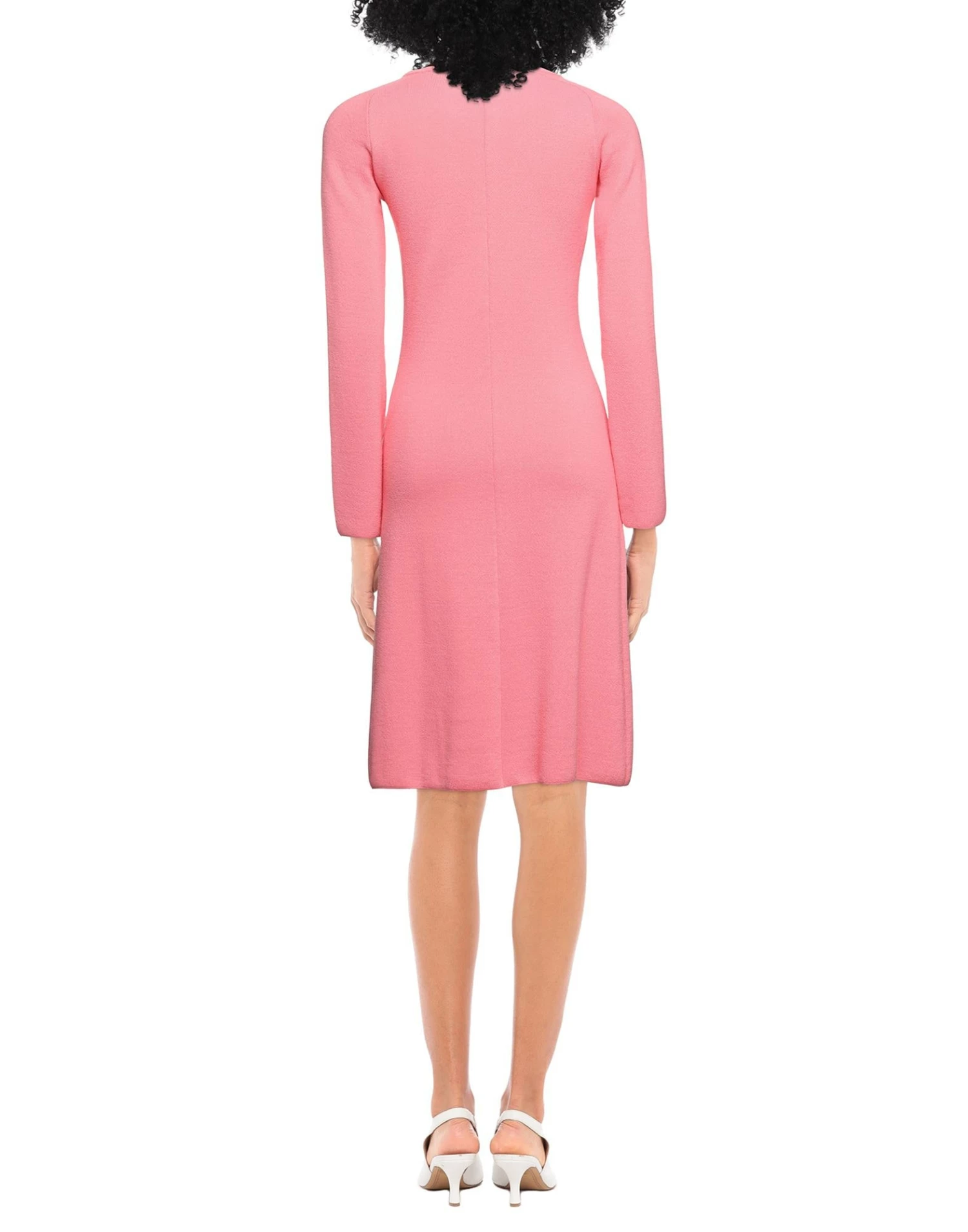 CEDRIC CHARLIER Midi Dress For Women Salmon Pink - Image 4