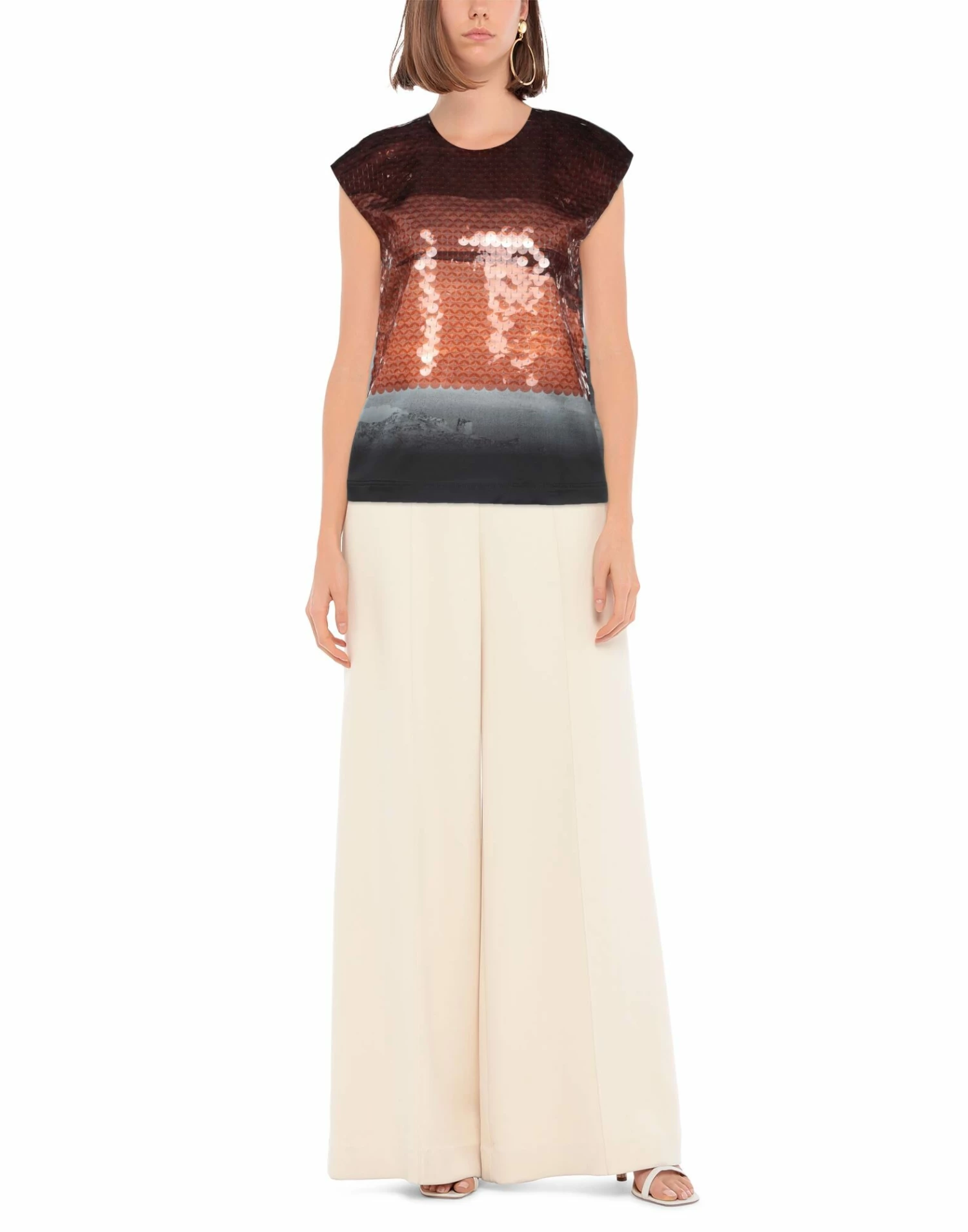 CEDRIC CHARLIER Top For Women Orange - Image 2