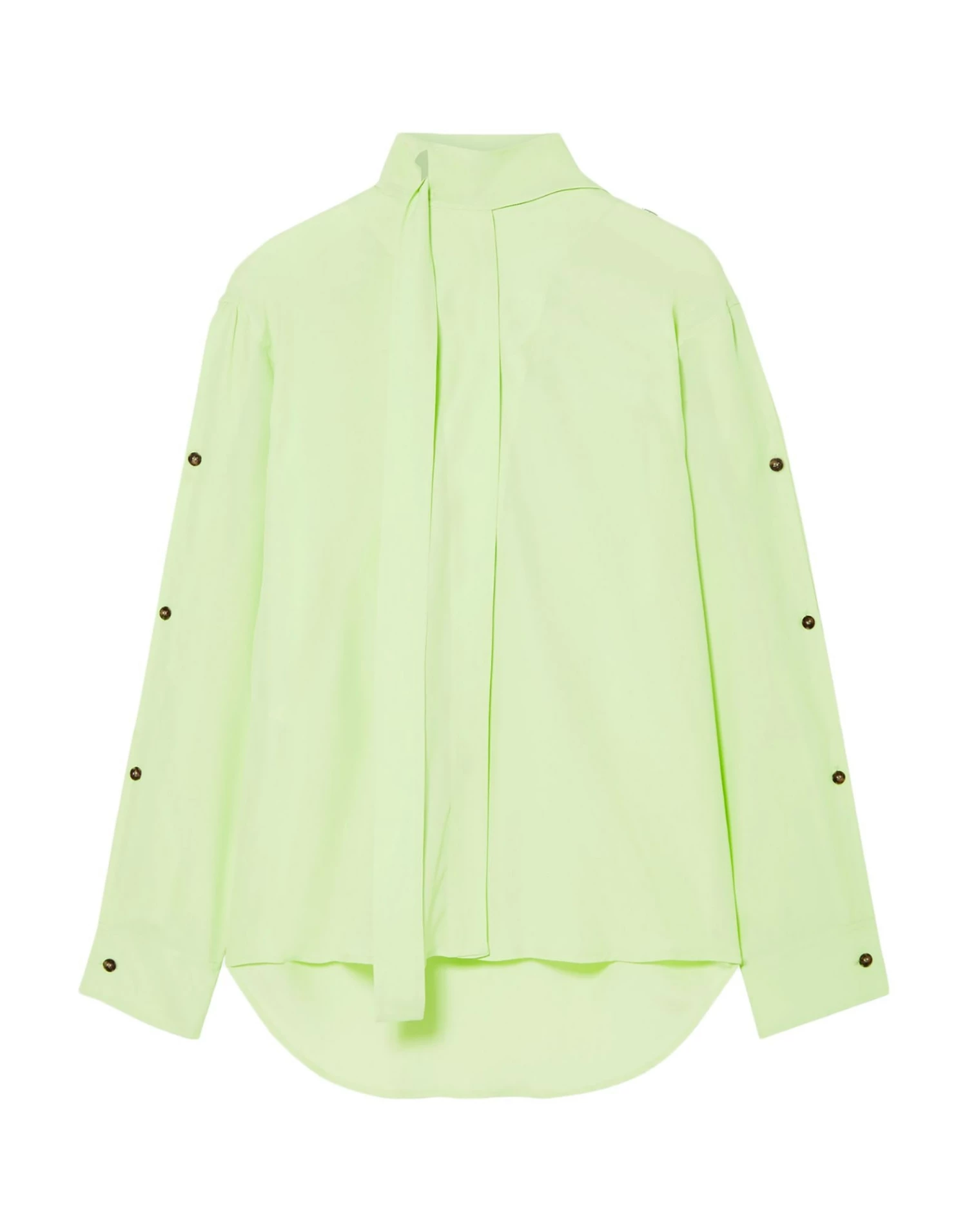 CEDRIC CHARLIER Shirts & Blouses With Bow For Women Light Green