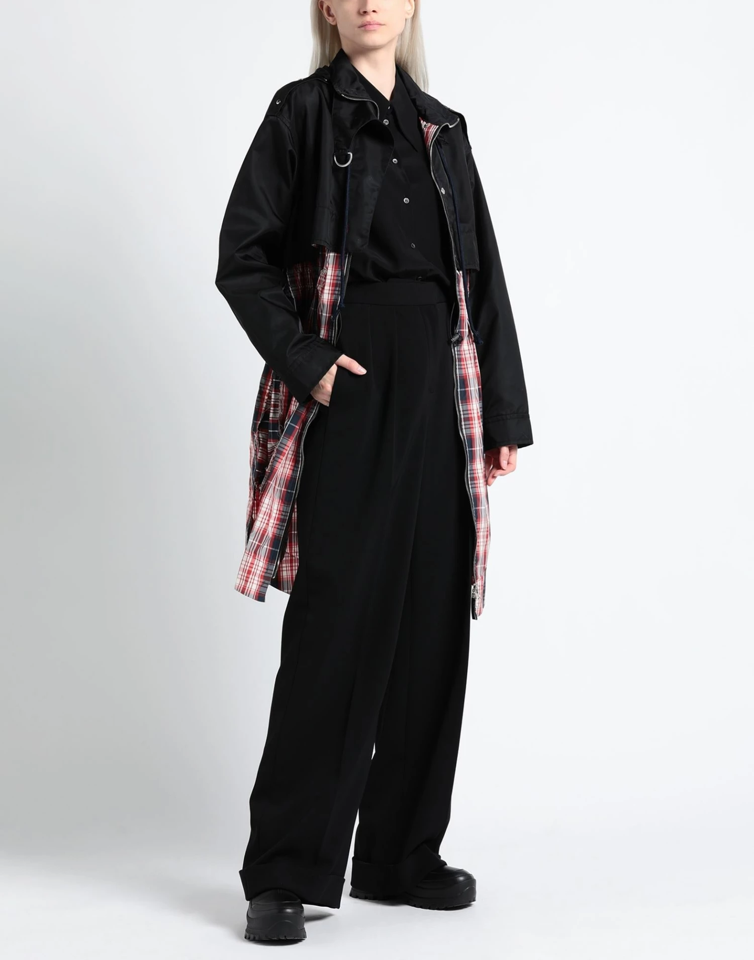 CEDRIC CHARLIER Full-length Jacket For Women Red - Image 3