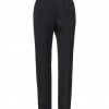 CEDRIC CHARLIER Casual Pants For Women Dark Blue