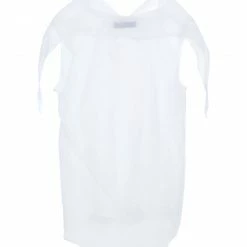 CEDRIC CHARLIER Silk Top For Women White