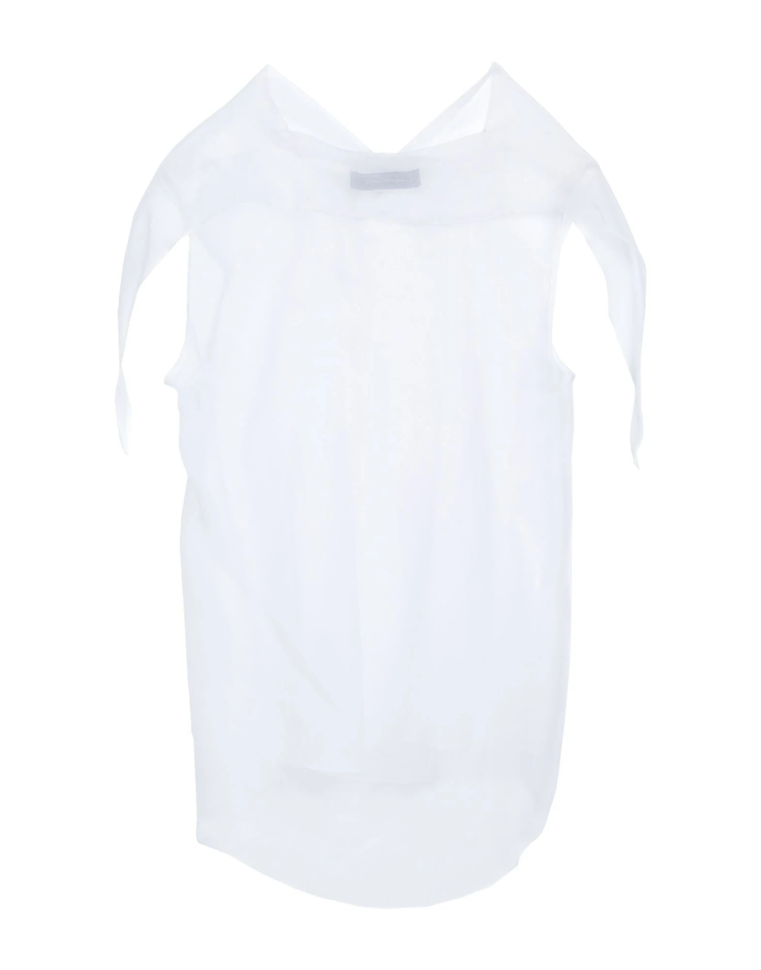 CEDRIC CHARLIER Silk Top For Women White