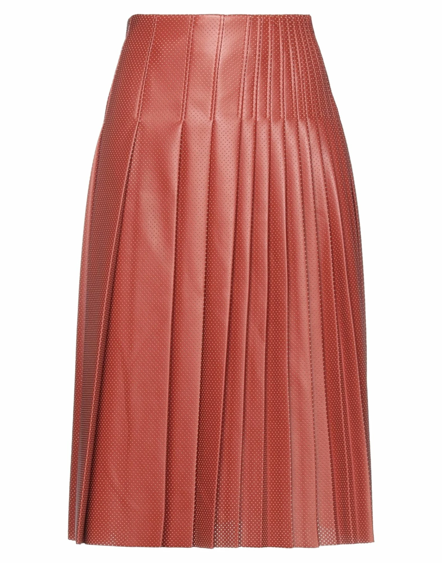 CEDRIC CHARLIER Midi Skirt For Women Ocher - Image 5