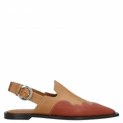 CEDRIC CHARLIER Ballet Flats For Women Tan