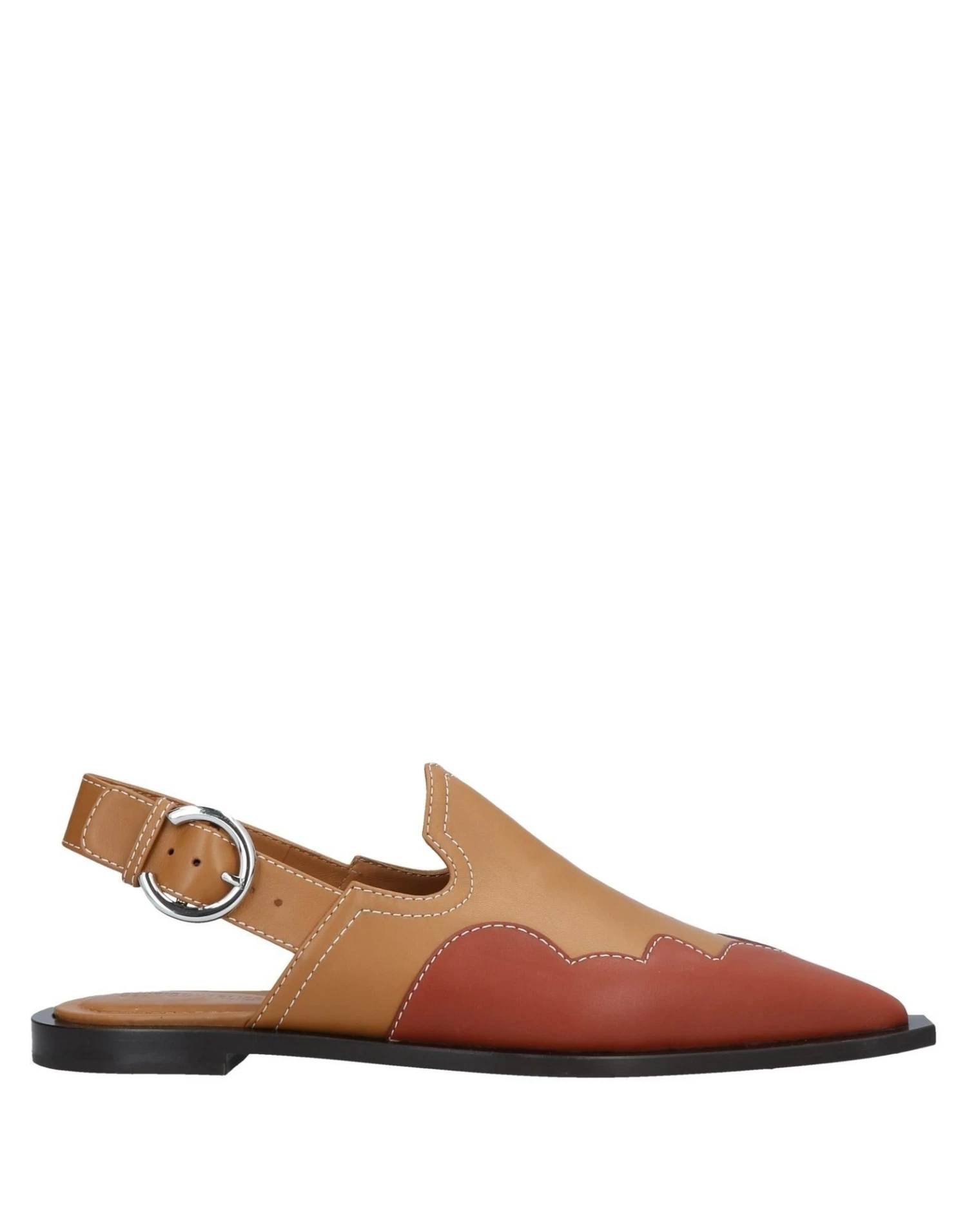CEDRIC CHARLIER Ballet Flats For Women Tan