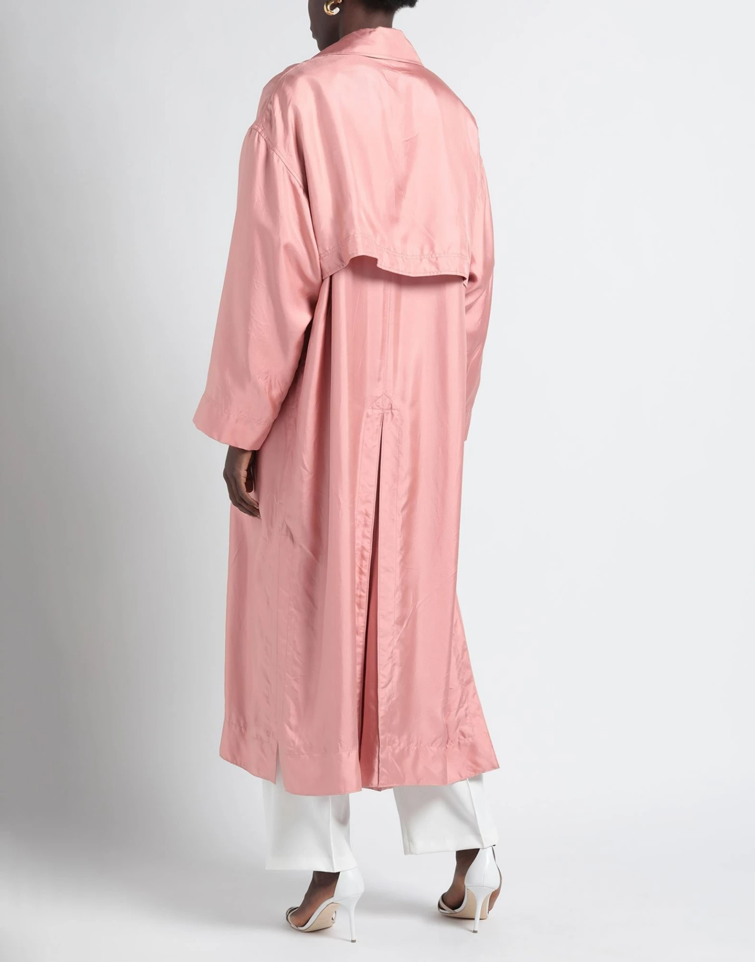 CEDRIC CHARLIER Full-length Jacket For Women Pink - Image 4