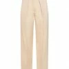 CEDRIC CHARLIER Casual Pants For Women Beige