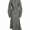 CEDRIC CHARLIER Midi Dress For Women Grey